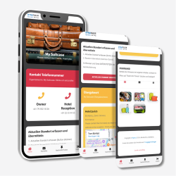 Luggage Tag with QR Code & NFC | Digital Luggage ID | DynaTag
